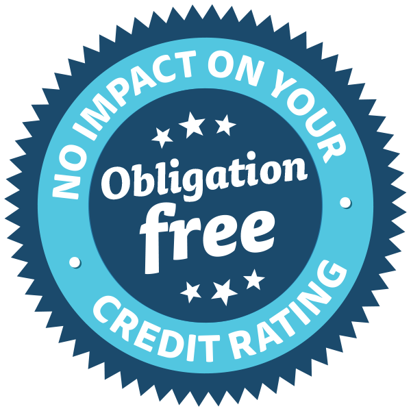 No impact on your credit rating - Obligation free